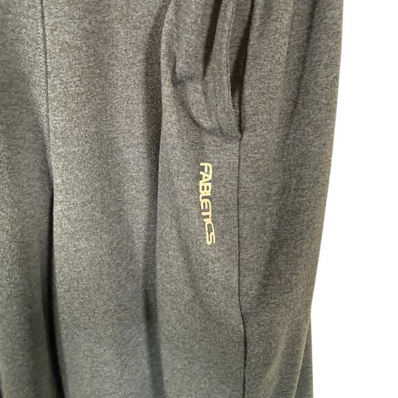 Fabletics Cloud Jersey Wide Leg Romper | Navy Blue Lounge Jumpsuit | Medium - Picture 8 of 10